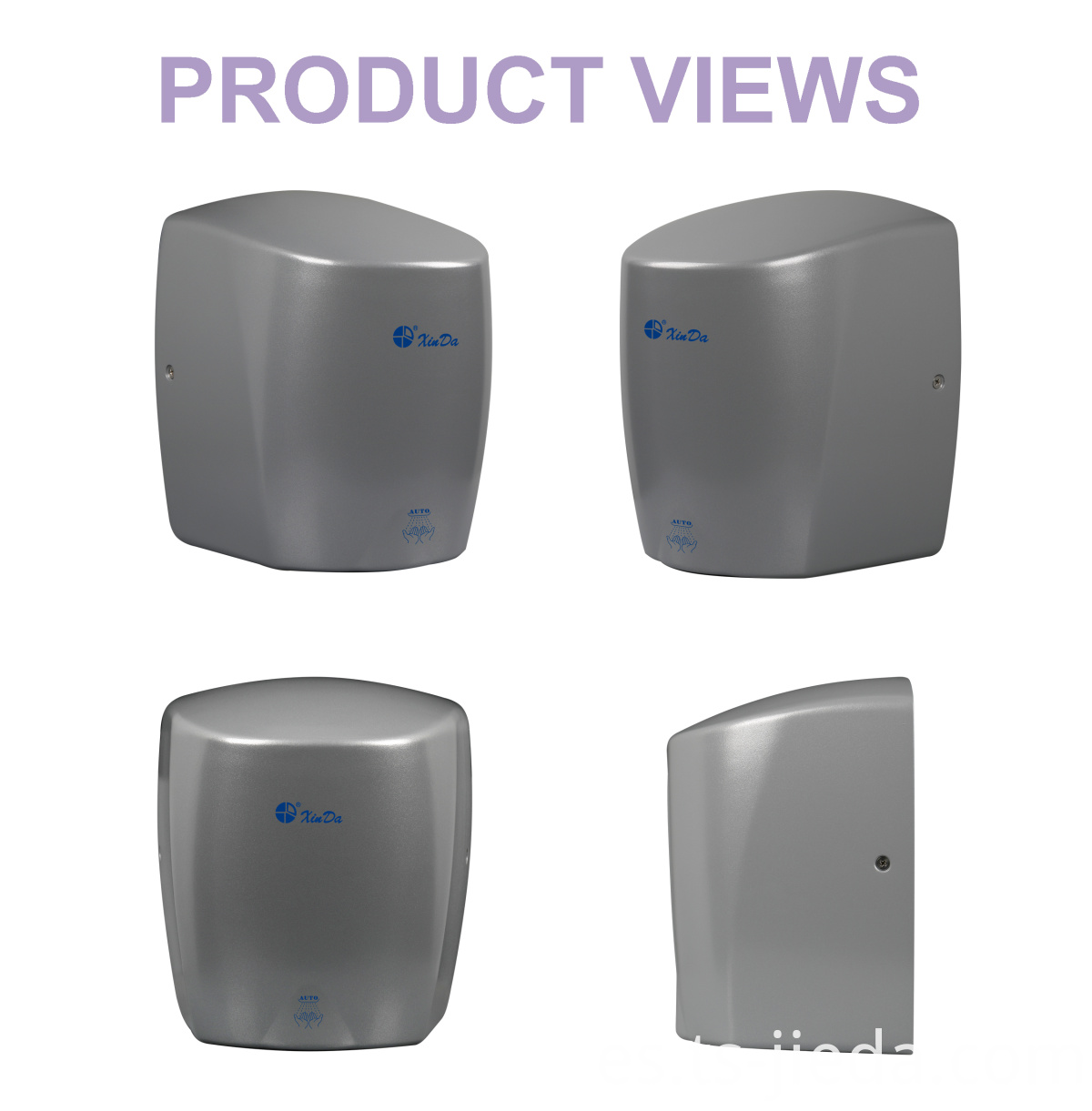 Secador de manos por inducción impermeable de alta eficiencia High efficiency waterproof induction hand dryer